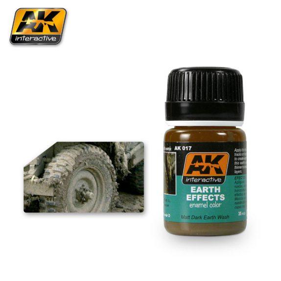 Boxart Earth Effects: Matt Dark Earth Wash AK 017 AK Interactive Boxart Earth Effects: Matt Dark Earth Wash AK 017 AK Interactive