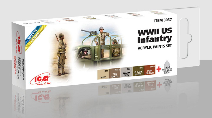 Boxart WWII US Infantry  ICM