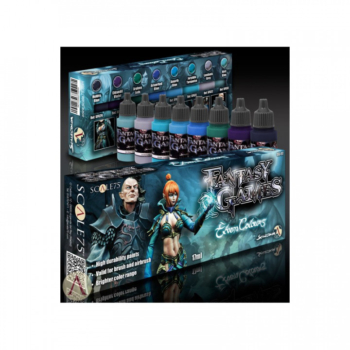Boxart Elven Colours Paint Set  Scale75