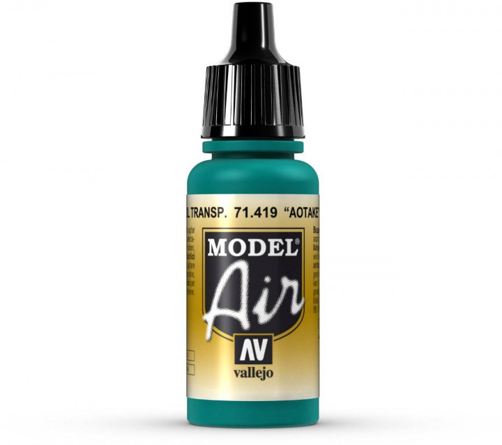 Boxart "Aotake" Translucent Blue 71.419 Vallejo Model Air