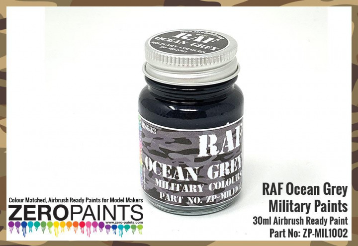 Boxart RAF Ocean Grey BS633  Zero Paints