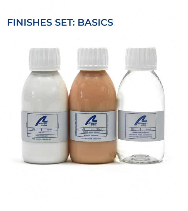 Boxart Finishes Basic Set 277PACKB1 Artesania Latina