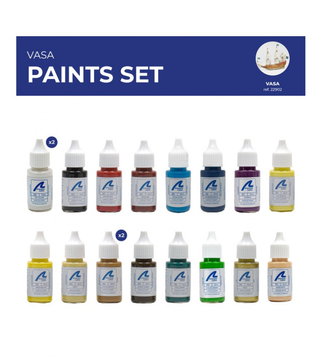 Boxart Vasa PAINTS SET 277PACK10 Artesania Latina