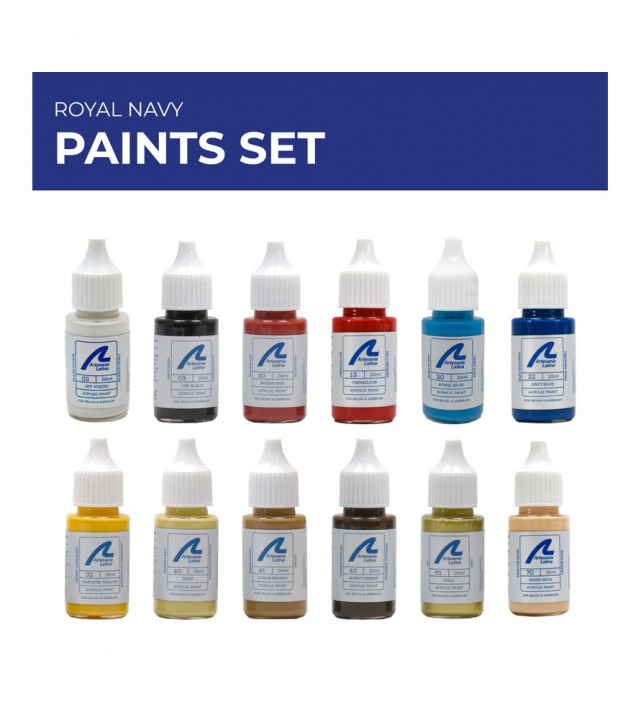Boxart Royal Navy - PAINT SET 277PACK11 Artesania Latina
