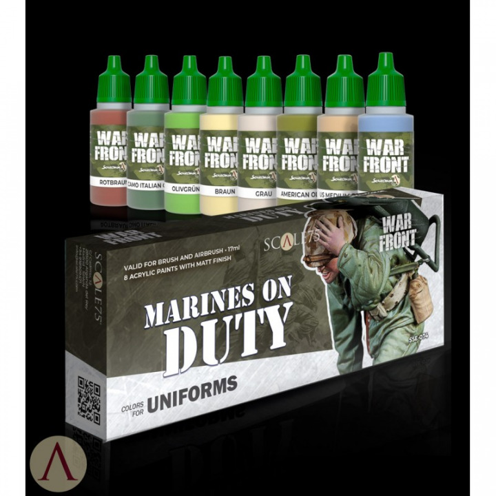 Boxart Marines on Duty Paint Set  Scale75