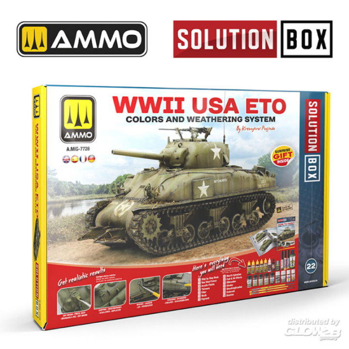 Boxart WWII USA ETO - Solution Box A.MIG-7728 Ammo by Mig Jimenez