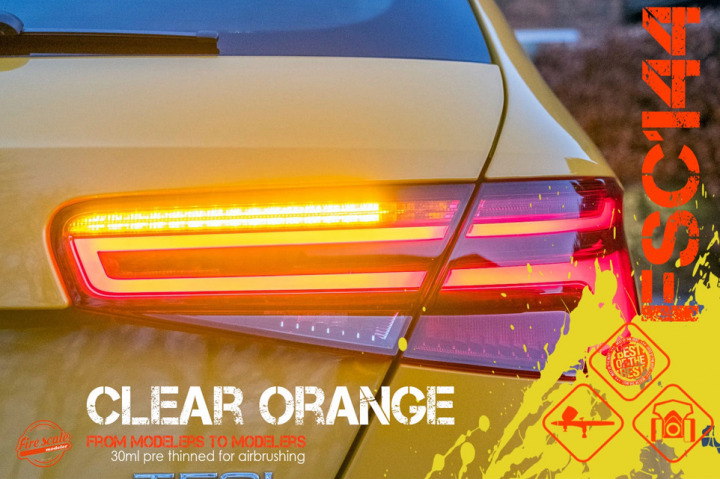 Boxart Clear Orange  Fire Scale Colors