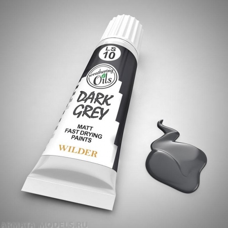 Boxart Dark Grey LS10 Wilder Weathering Oils