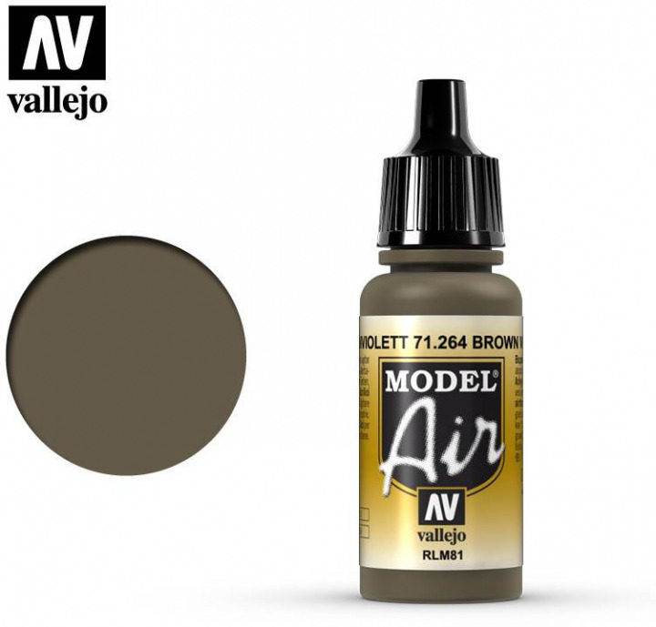 Boxart Brown Violet - RLM81 71.264 Vallejo Model Air