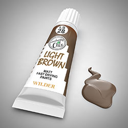 Boxart Light Brown LS28 Wilder Weathering Oils