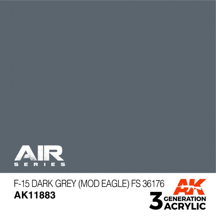 Boxart F-15 Dark Grey (Mod Eagle) FS 36176 AK 3rd Generation - Air Boxart F-15 Dark Grey (Mod Eagle) FS 36176 AK 3rd Generation - Air