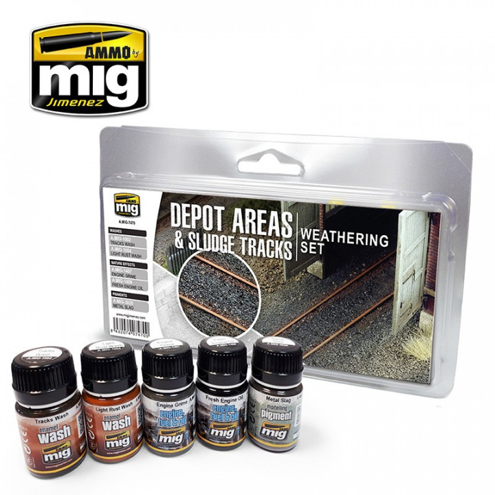 Boxart Depot Areas & Sludge Tracks  Ammo by Mig Jimenez
