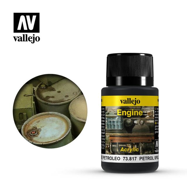 Boxart Petrol Spills  Vallejo Weathering Effects