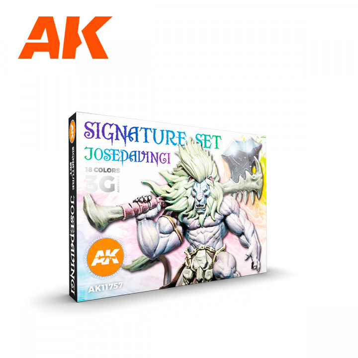 Boxart Signature Set "Jose Davinci"  AK 3rd Generation