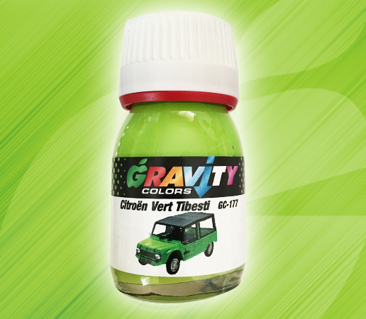 Boxart Citroën Vert Tibesti  Gravity Colors