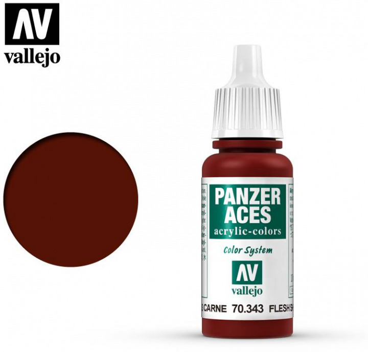 Boxart Shadows Flesh 70.343 Vallejo Panzer Aces Boxart Shadows Flesh 70.343 Vallejo Panzer Aces