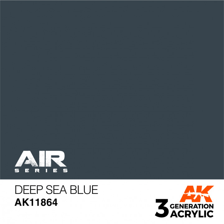 Boxart Deep Sea Blue AK 11864 AK 3rd Generation - Air Boxart Deep Sea Blue AK 11864 AK 3rd Generation - Air