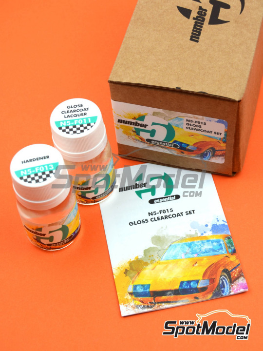Boxart Gloss clearcoat lacquer set  Number Five