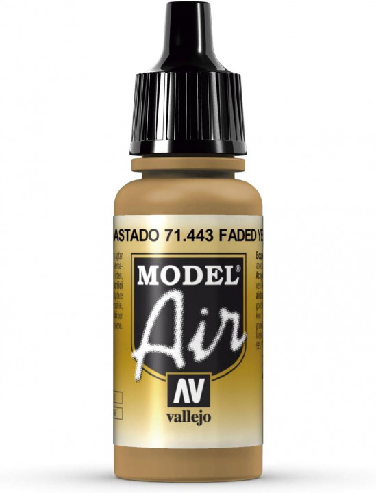 Boxart Faded Yellow  Vallejo Model Air