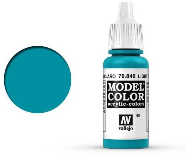 Boxart Light Turquoise 70.840, 840, Pos. 68 Vallejo Model Color Boxart Light Turquoise 70.840, 840, Pos. 68 Vallejo Model Color
