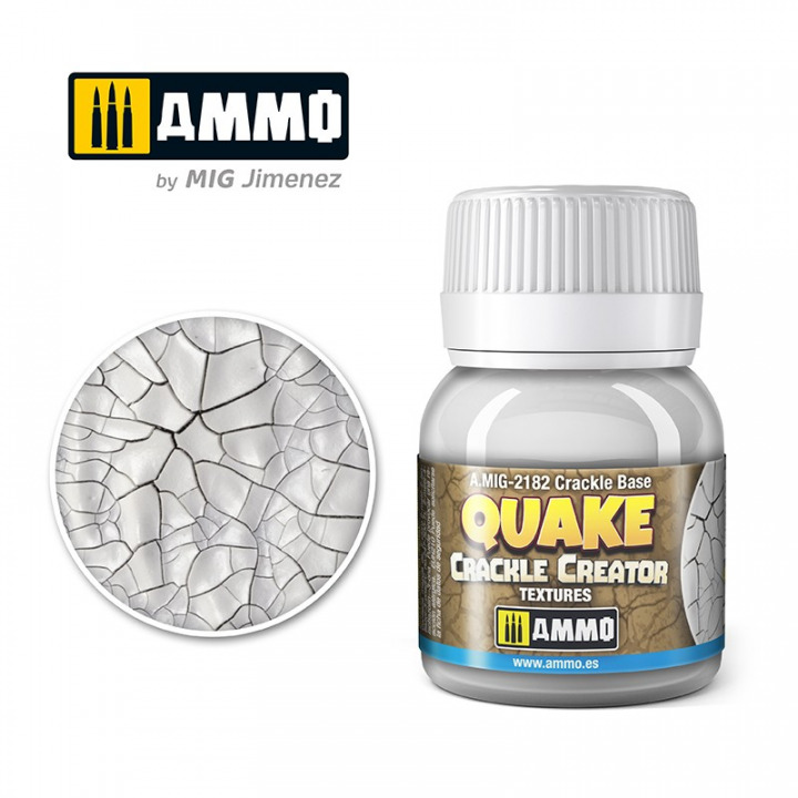 Boxart QUAKE CRACKLE CREATOR TEXTURES Dry Season Clay  Ammo by Mig Jimenez