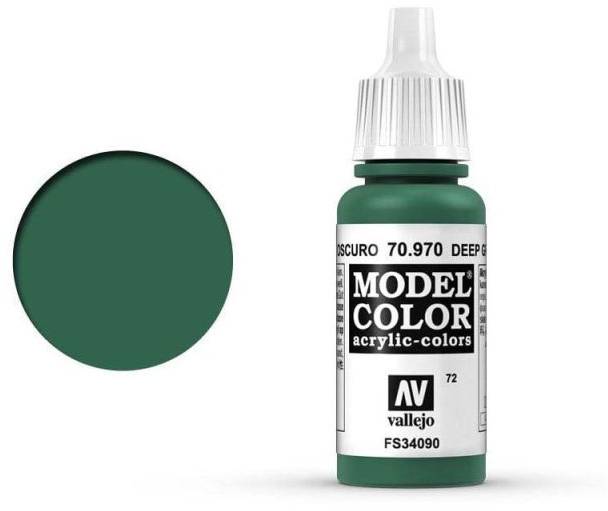 Boxart Deep Green - FS34090 70.970, 970, Pos. 72 Vallejo Model Color Boxart Deep Green - FS34090 70.970, 970, Pos. 72 Vallejo Model Color