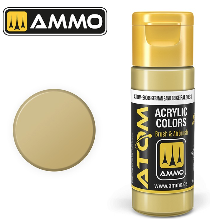Boxart German Sand Beige RAL 8031 ATOM Boxart German Sand Beige RAL 8031 ATOM