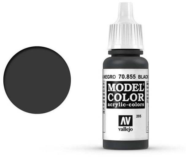 Boxart Black Glaze 70.855, 855, Pos. 205 Vallejo Model Color Boxart Black Glaze 70.855, 855, Pos. 205 Vallejo Model Color