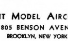 1:16 Vought V-80 Corsair (Crescent Model Aircraft Co. )