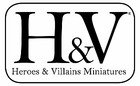 Heroes & Villains miniatures Logo Heroes & Villains miniatures Logo