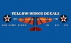 Yellow-Wings Decals Logo
