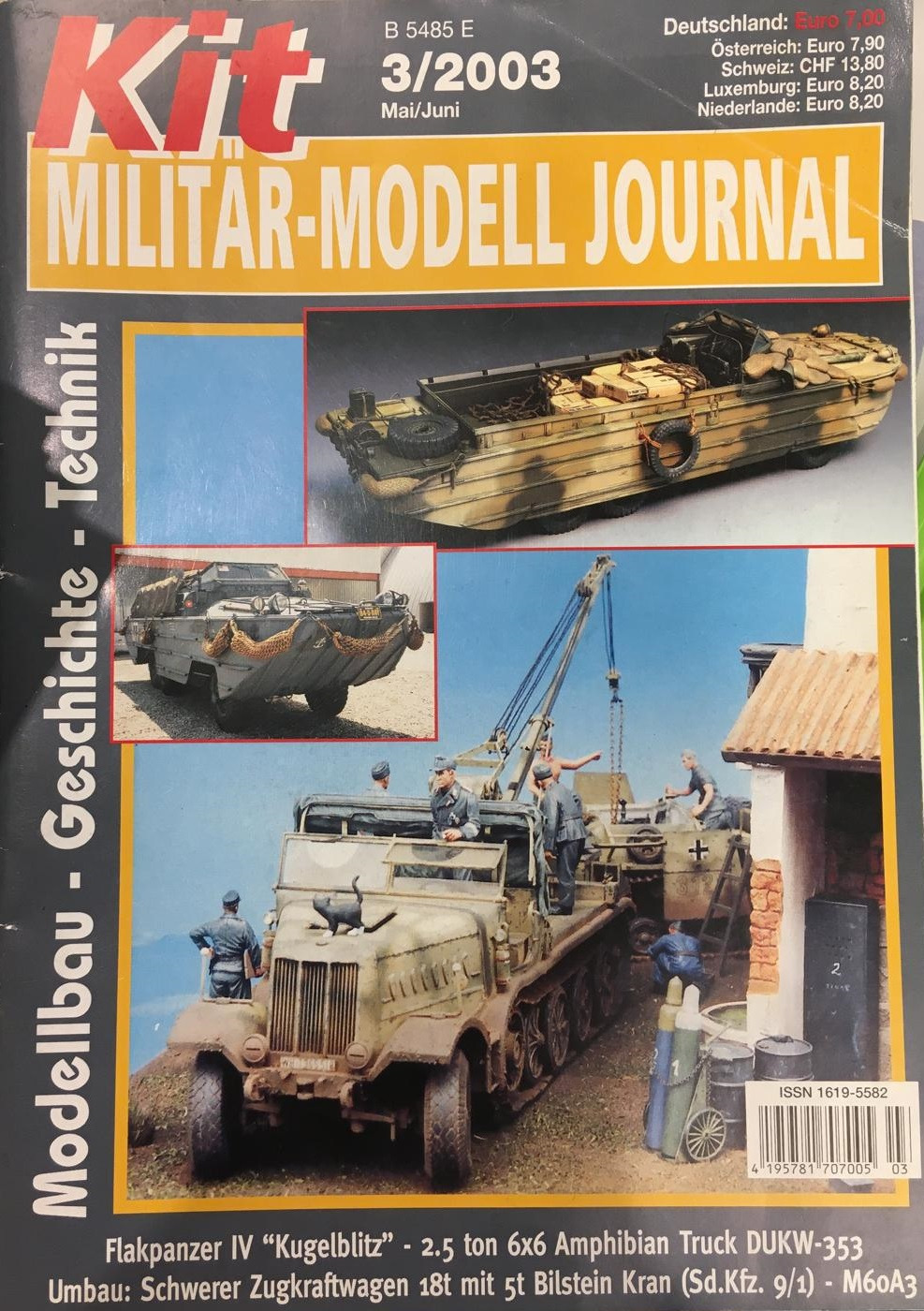 Kit Militär-Modell Journal
