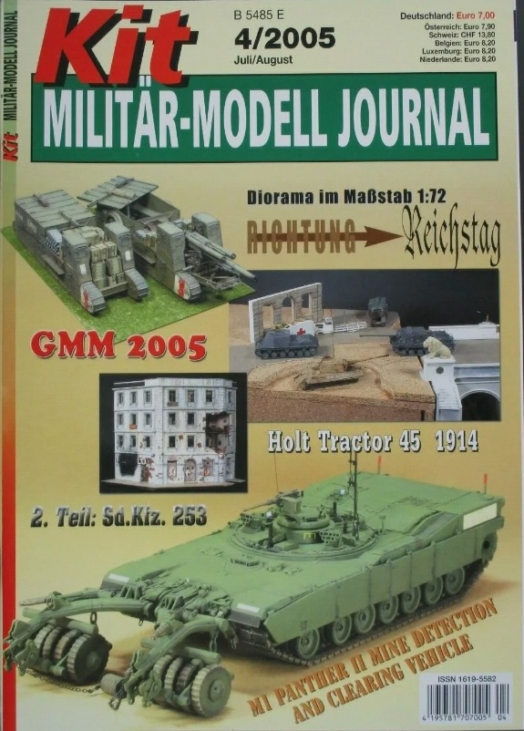 Kit Militär-Modell Journal