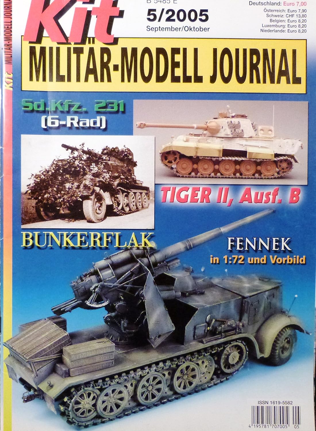 Kit Militär-Modell Journal