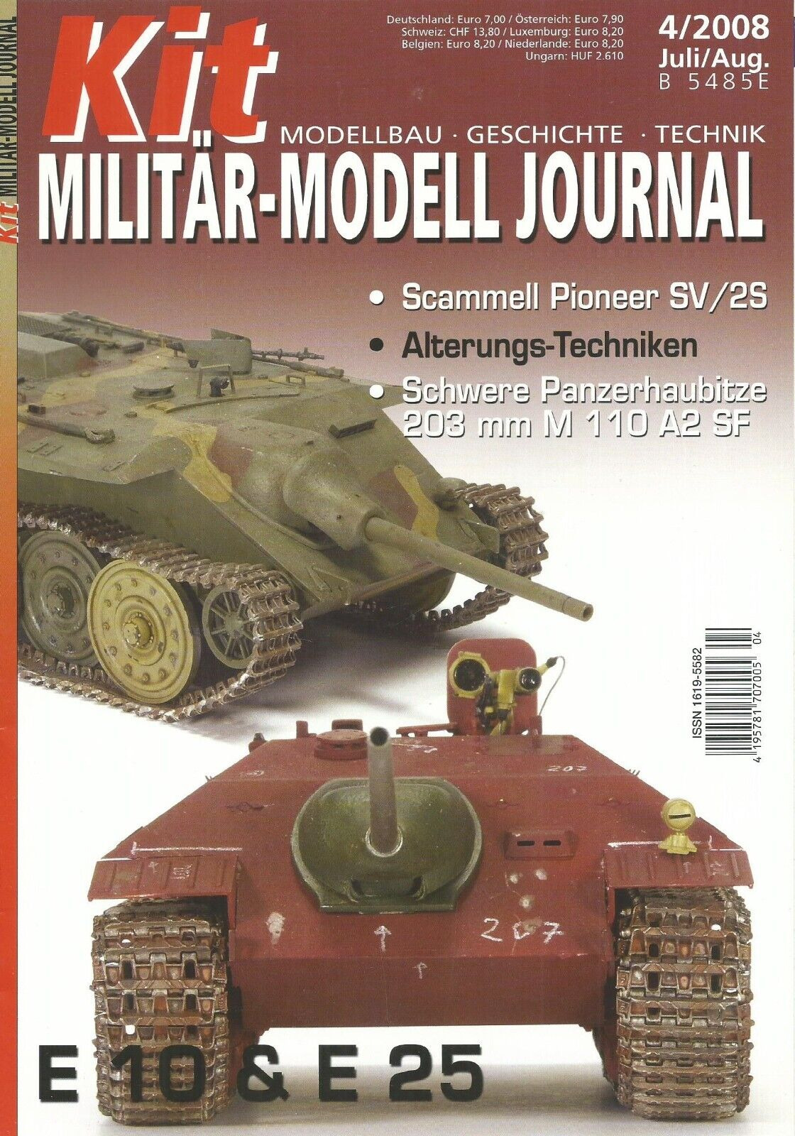 Kit Militär-Modell Journal
