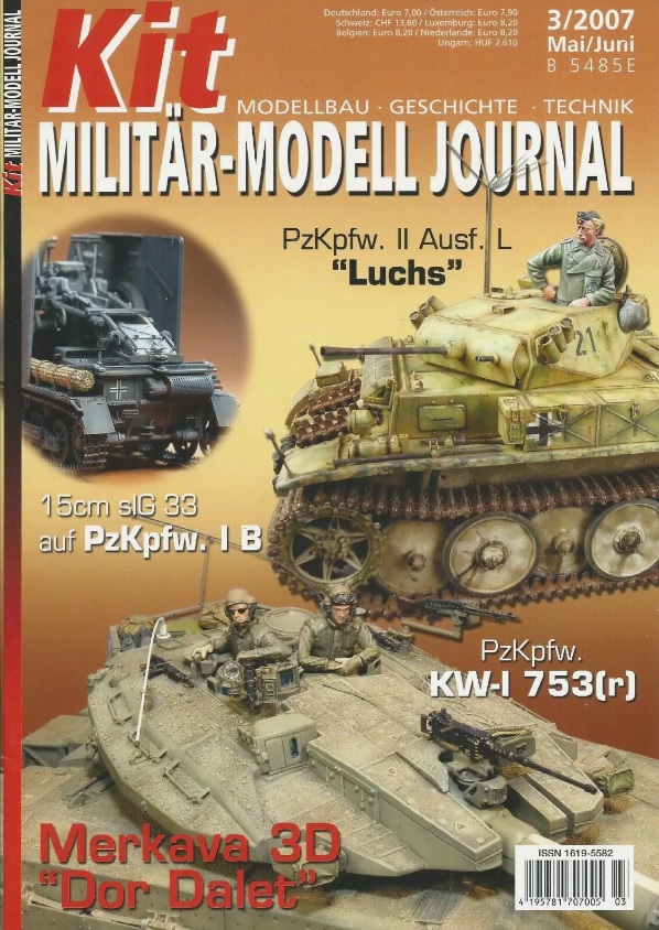 Kit Militär-Modell Journal