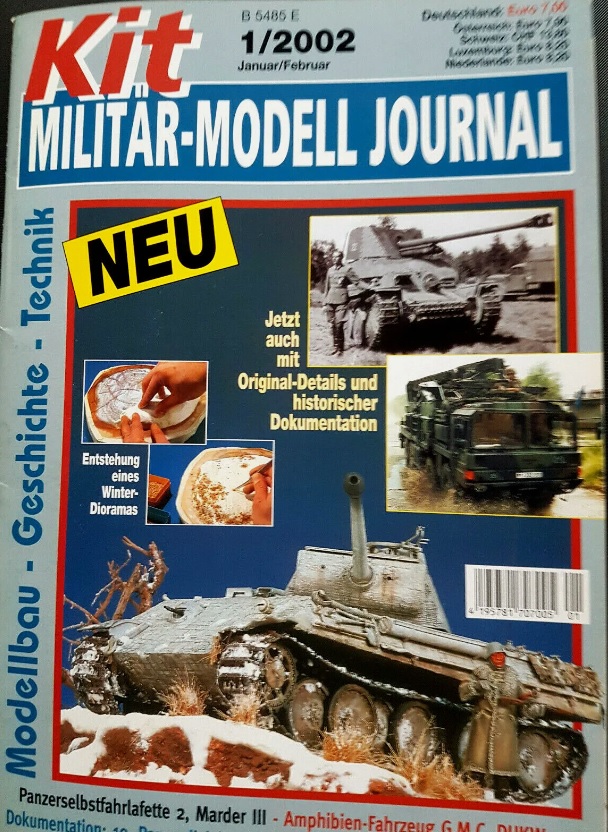Kit Militär-Modell Journal