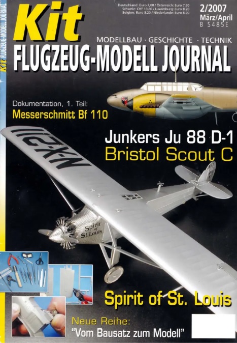 Kit Flugzeug-Modell Journal