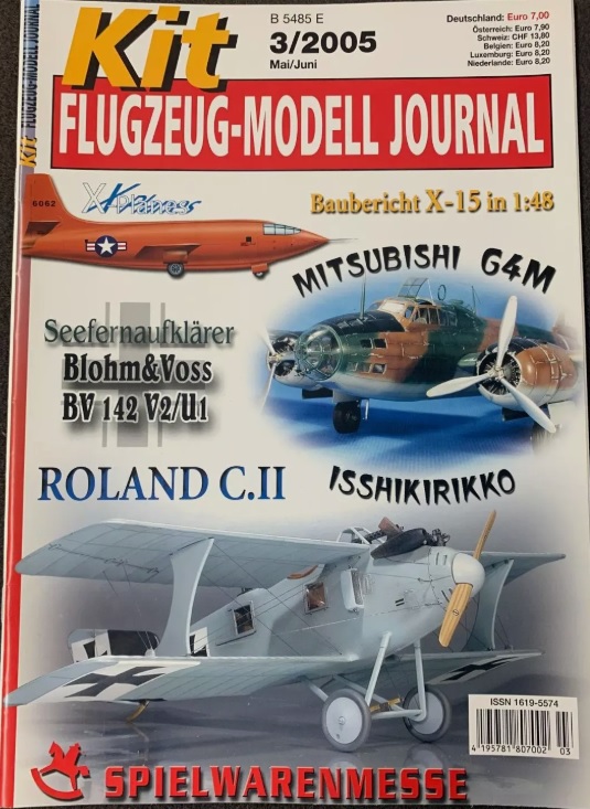 Kit Flugzeug-Modell Journal