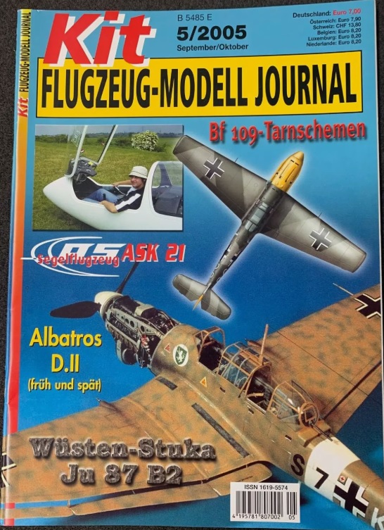 Kit Flugzeug-Modell Journal