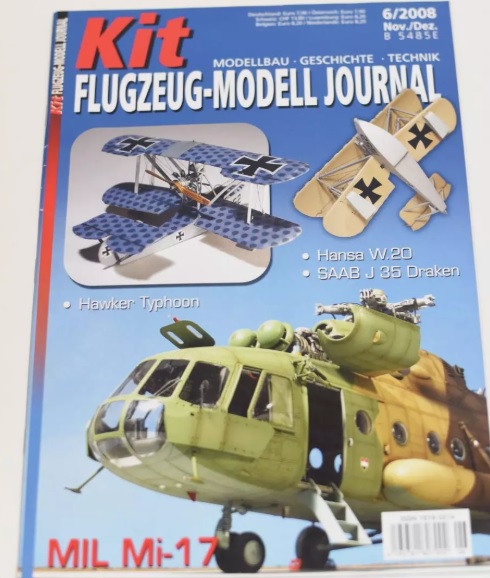 Kit Flugzeug-Modell Journal