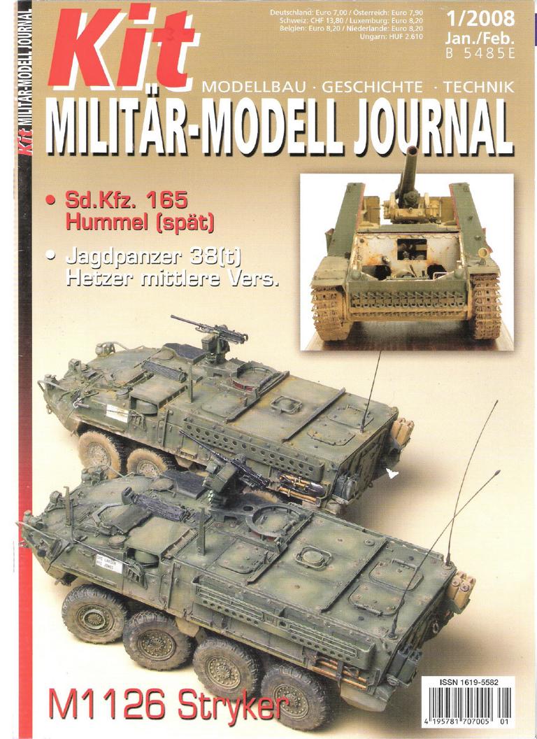Kit Militär-Modell Journal