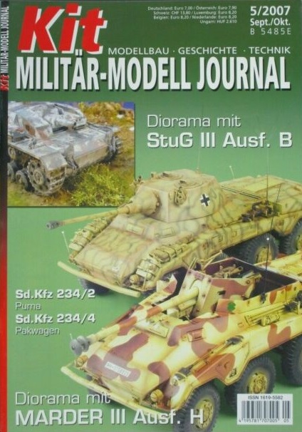 Kit Militär-Modell Journal