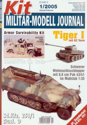 Kit Militär-Modell Journal