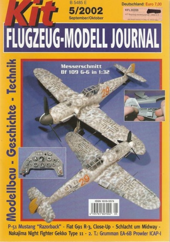 Kit Flugzeug-Modell Journal