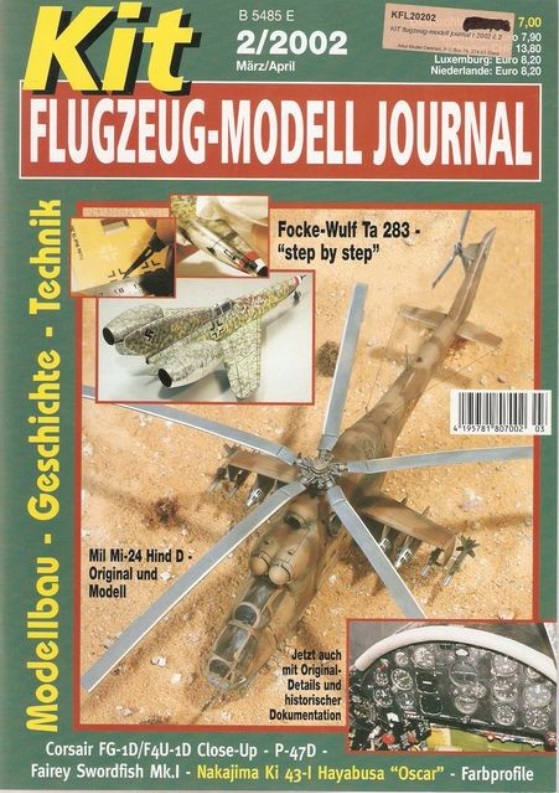 Kit Flugzeug-Modell Journal