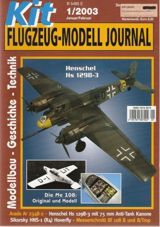Kit Flugzeug-Modell Journal
