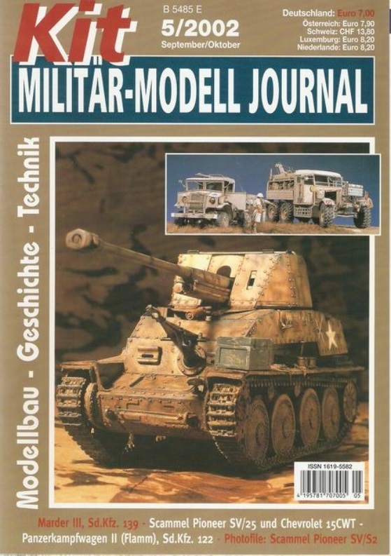 Kit Militär-Modell Journal