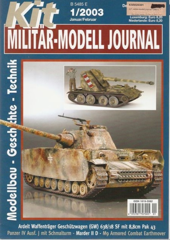 Kit Militär-Modell Journal