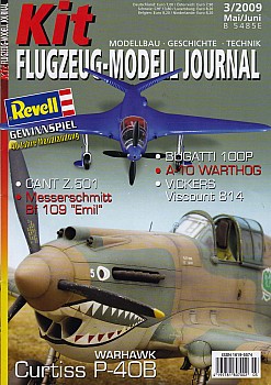 Kit Flugzeug-Modell Journal
